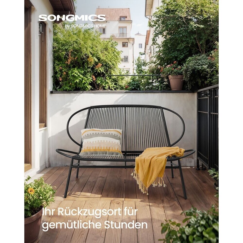 Metalinė lauko sofa 1 Metalinė lauko sofa 1