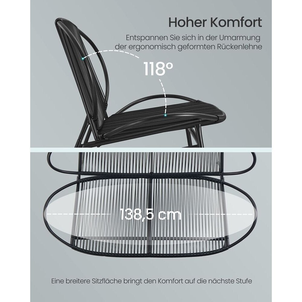 Metalinė lauko sofa 2