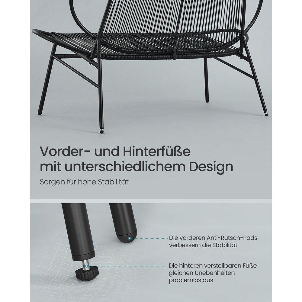 Metalinė lauko sofa 3 Metalinė lauko sofa 3