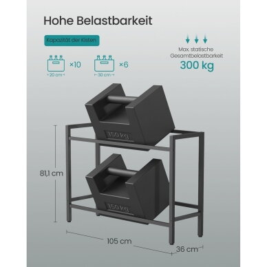 Gėrimų dėžių lentyna, 6 dėžėms (Ekspozicinė prekė) 6 Gėrimų dėžių lentyna, 6 dėžėms (Ekspozicinė prekė) 6