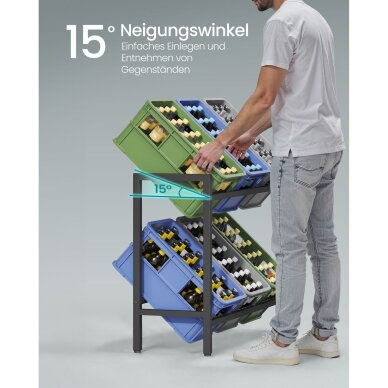 Gėrimų dėžių lentyna, 6 dėžėms (Ekspozicinė prekė) 3