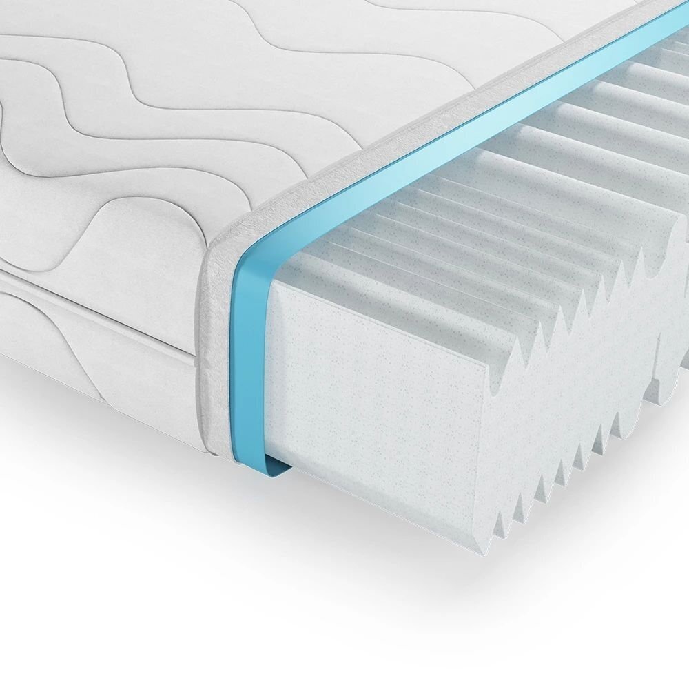 7 zonų šalto putplasčio čiužinys CALMA COMFORT PLUS, 20 x 120 x 200 cm 7 zonų šalto putplasčio čiužinys CALMA COMFORT PLUS, 20 x 120 x 200 cm