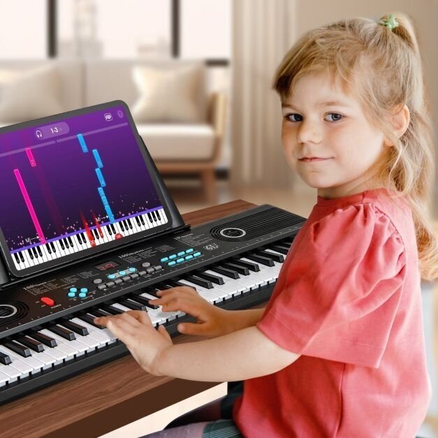 61 klavišų skaitmeninis pianinas su priedais 4