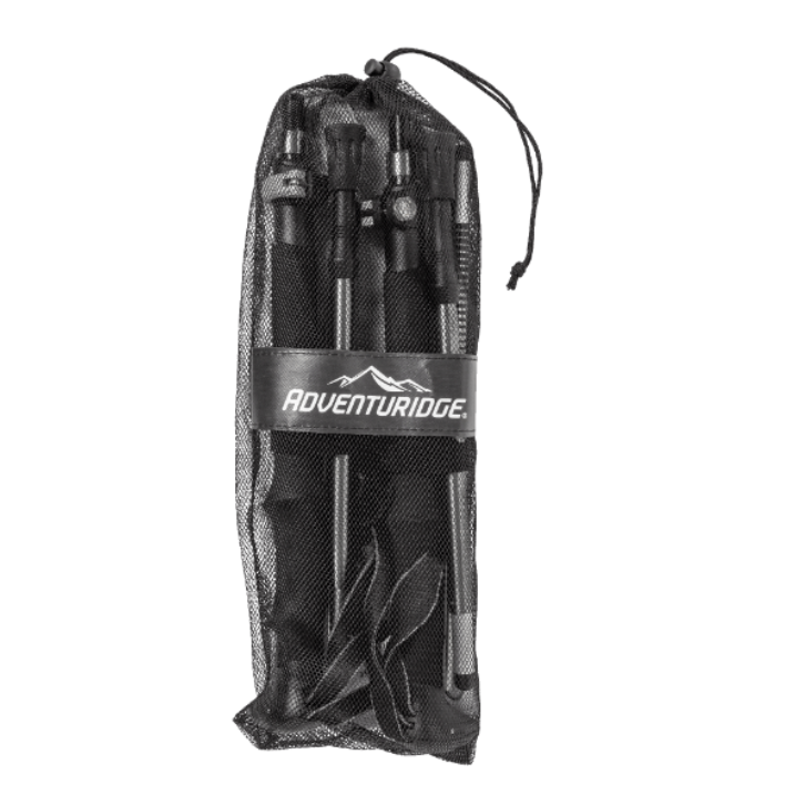 ADVENTURIDGE sulankstomos šiaurietiškos žygio lazdos, 110 - 125 cm 4 ADVENTURIDGE sulankstomos šiaurietiškos žygio lazdos, 110 - 125 cm 4