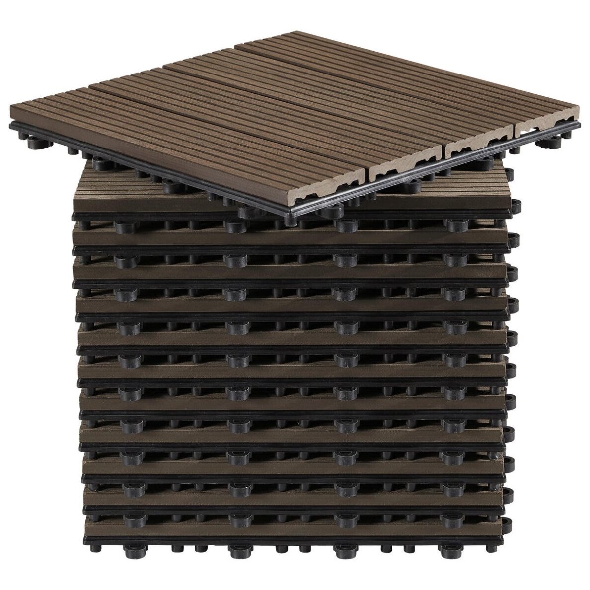 AMBIA GARDEN WPC terasos plytelės, 30 x 30 cm, 11 vnt
