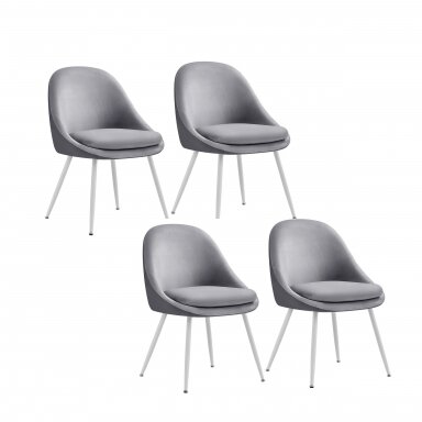 Modernios valgomojo kėdės, 4 vnt