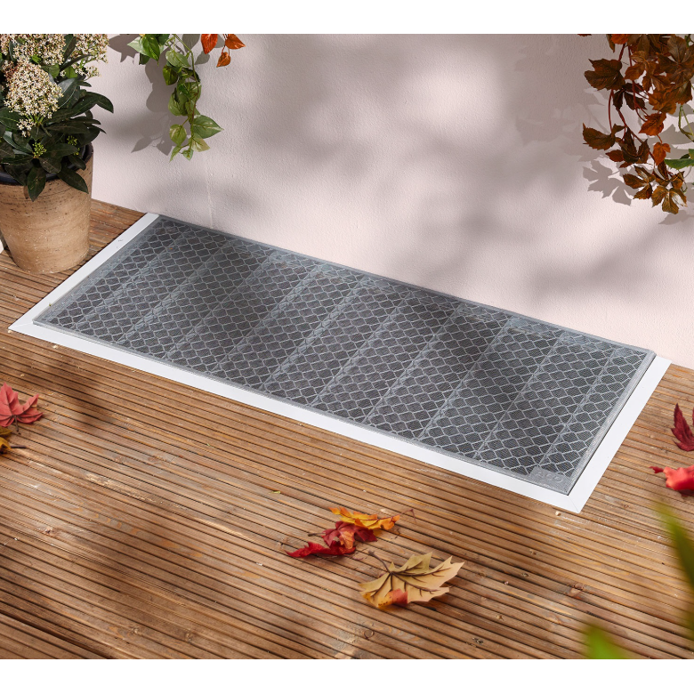 GARDENLINE aliuminis apsauginis tinklas su tvirtinimo elementais, 60 x 120 cm 1