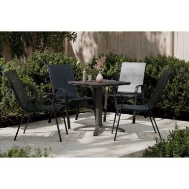 AMBIA GARDEN metalinės lauko kėdės, 2 vnt