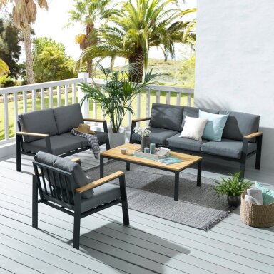 AMBIA GARDEN metalinė lauko sofa