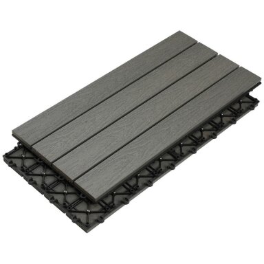 AMBIA GARDEN WPC terasos plytelės, 60 x 30 cm, 6 vnt