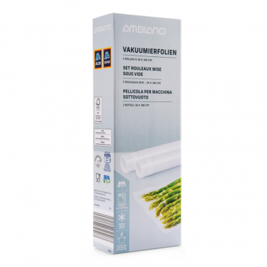 AMBIANO vakuumavimo plėvelės ritinėlių rinkinys, 2 vnt