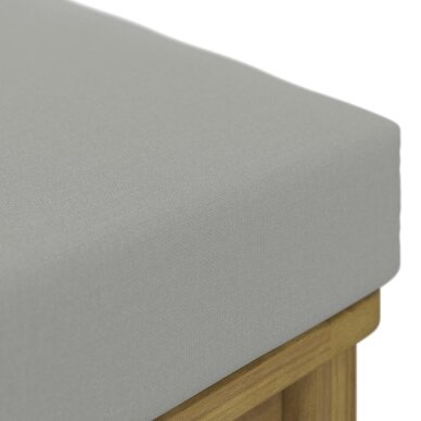AMBIA GARDEN akacijos medienos modulinių lauko baldų kampas 5