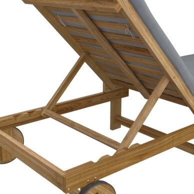 AMBIA GARDEN akacijos medienos poilsio gultas 4