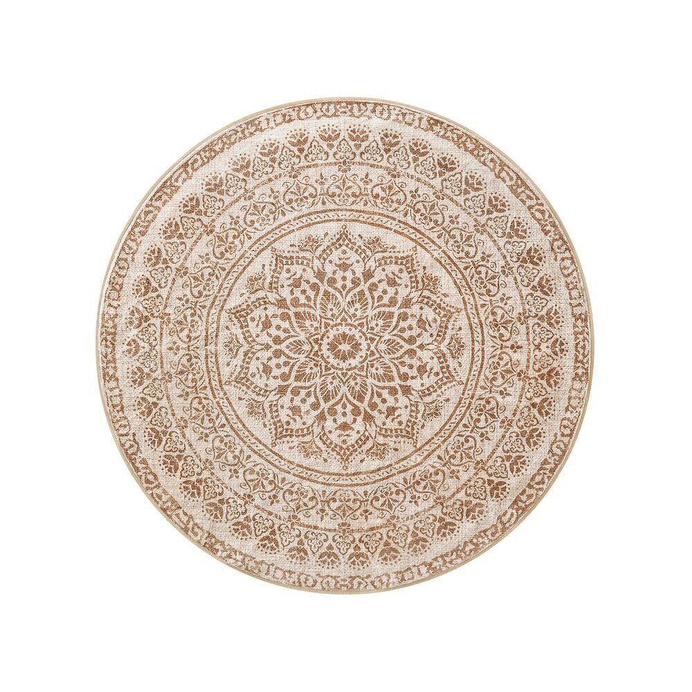 Apvalus Boho stiliaus kilimas, Ø 120 cm Apvalus Boho stiliaus kilimas, Ø 120 cm