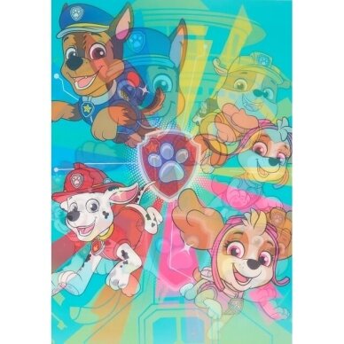 Atvirukas su voku ''Paw Patrol'', 3D, A4 Atvirukas su voku ''Paw Patrol'', 3D, A4