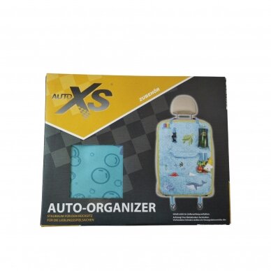 AUTO XS automobilio sėdynės apsauga - organizatorius VANDENYNAS 2 AUTO XS automobilio sėdynės apsauga - organizatorius VANDENYNAS 2