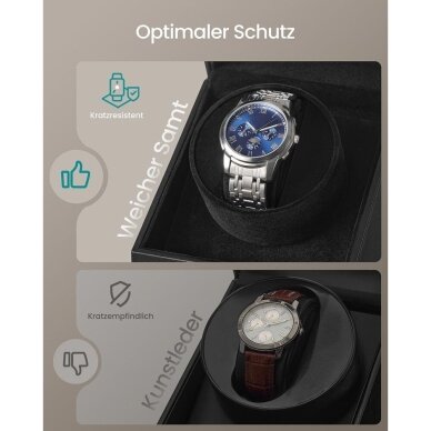 Automatinis laikrodžių suktuvas su LED apšvietimu 5