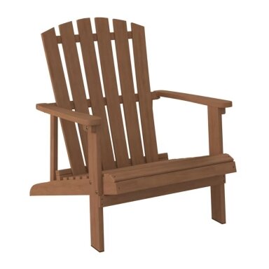 AMBIA GARDEN akacijos medienos masyvo Adirondack kėdė