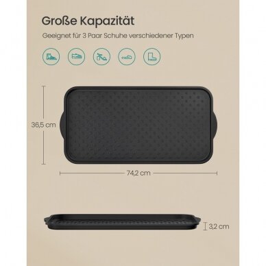 Apsauginiai grindų padėklai, 2 vnt 5 Apsauginiai grindų padėklai, 2 vnt 5