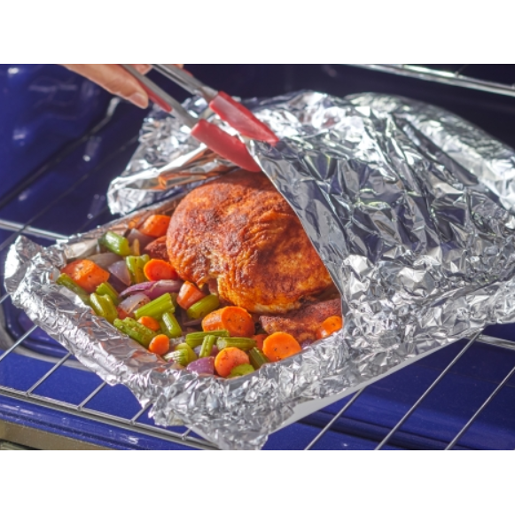 BBQ aliuminio folija, 44 cm x 10 m 1 BBQ aliuminio folija, 44 cm x 10 m 1
