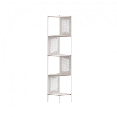 Boho stiliaus 5 pakopų kampinė pastatoma lentyna