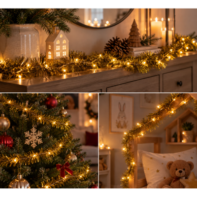 Dekoratyvinė LED girlianda, 10 m, 100 LED 1