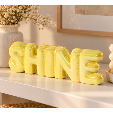 Keramikinė dekoracija „SHINE“ 2 Keramikinė dekoracija „SHINE“ 2