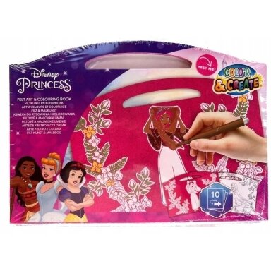 Disney Princess filco spalvinimo knygelė
