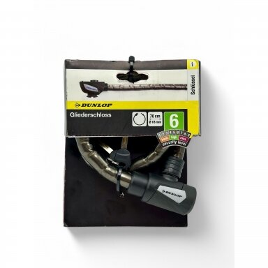 DUNLOP dviračio spyna su raktais