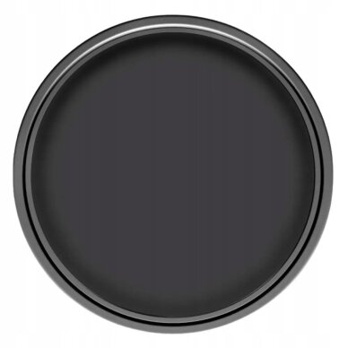 DULUX PREMIUM 2in1 Satin Black vandens pagrindo satininis lakas, juodas, 0,75 l 2