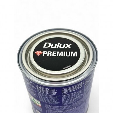 DULUX PREMIUM 2in1 Satin Black vandens pagrindo satininis lakas, juodas, 0,75 l 3 DULUX PREMIUM 2in1 Satin Black vandens pagrindo satininis lakas, juodas, 0,75 l 3