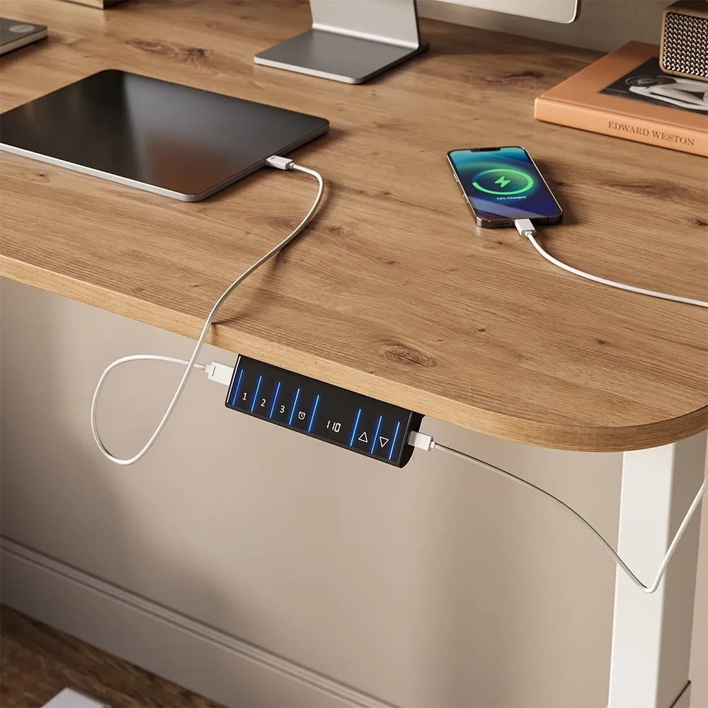 Elektrinis reguliuojamo aukščio stalo rėmas ELEVATE, 102 - 180 cm 4 Elektrinis reguliuojamo aukščio stalo rėmas ELEVATE, 102 - 180 cm 4