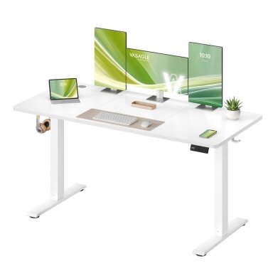 Elektrinis reguliuojamo aukščio stalas, 140 x 60 cm (Ekspozicinė prekė) Elektrinis reguliuojamo aukščio stalas, 140 x 60 cm (Ekspozicinė prekė)