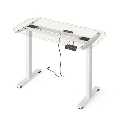 Elektrinis reguliuojamo aukščio stalo rėmas ELEVATE, 102 - 180 cm Elektrinis reguliuojamo aukščio stalo rėmas ELEVATE, 102 - 180 cm