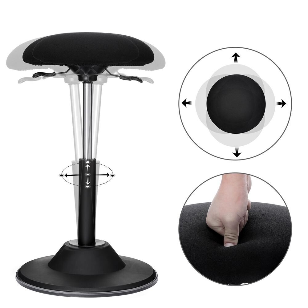 Reguliuojamo aukščio ergonominė balansinė biuro kėdė 2