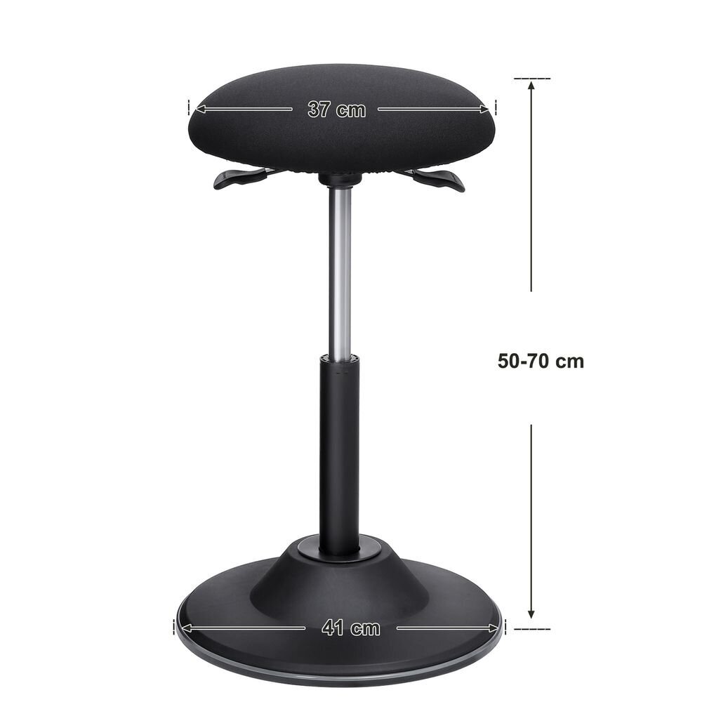 Reguliuojamo aukščio ergonominė balansinė biuro kėdė 4 Reguliuojamo aukščio ergonominė balansinė biuro kėdė 4
