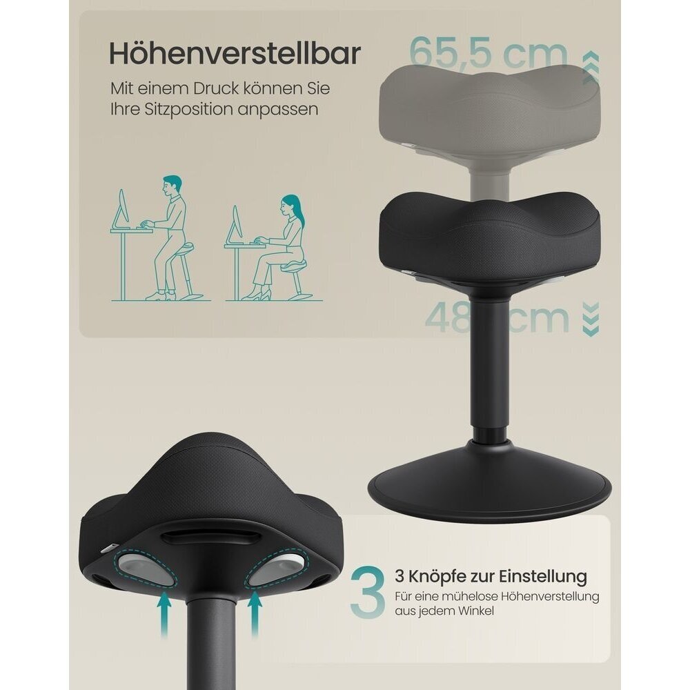 Ergonominė balansinė biuro kėdė 3 Ergonominė balansinė biuro kėdė 3