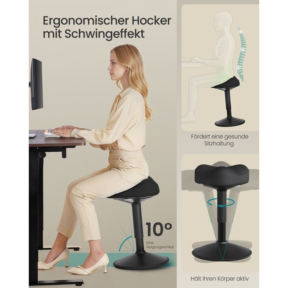 Ergonominė balansinė biuro kėdė 2 Ergonominė balansinė biuro kėdė 2