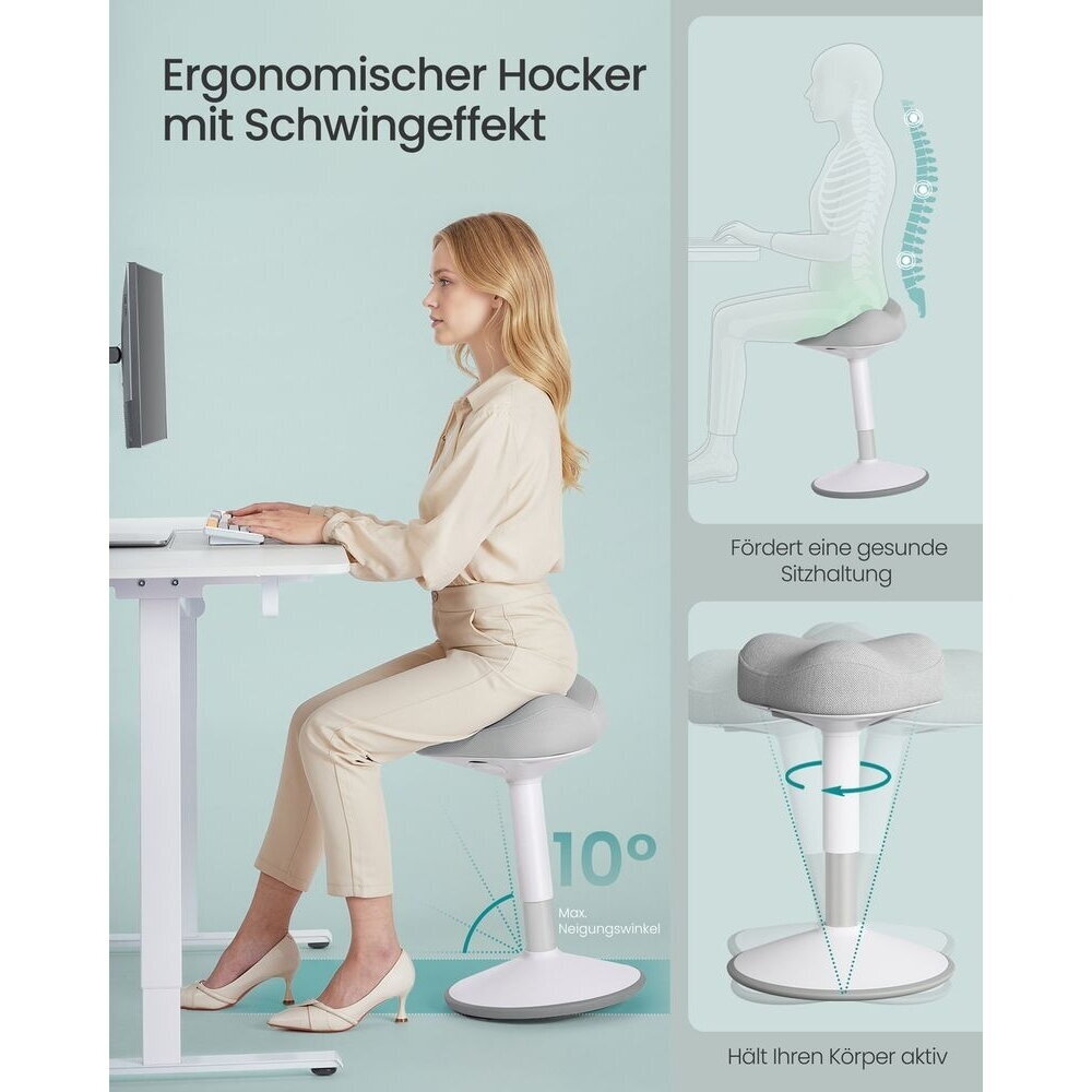 Ergonominė balansinė biuro kėdė 2