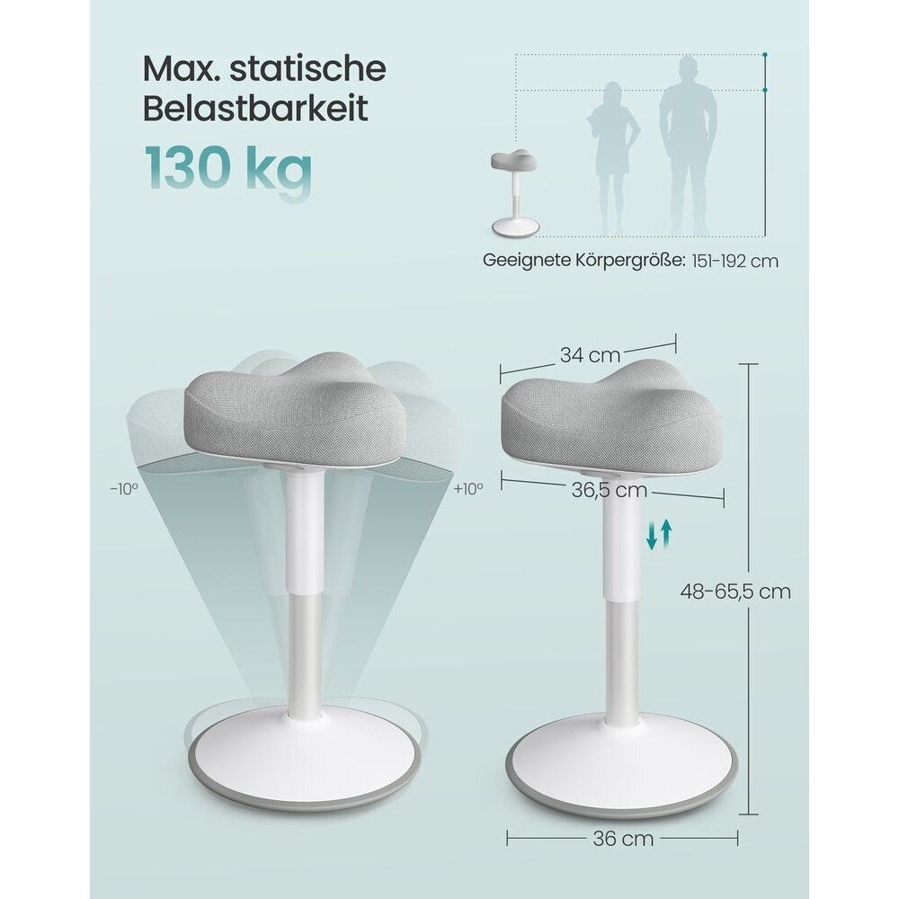 Ergonominė balansinė biuro kėdė 5 Ergonominė balansinė biuro kėdė 5