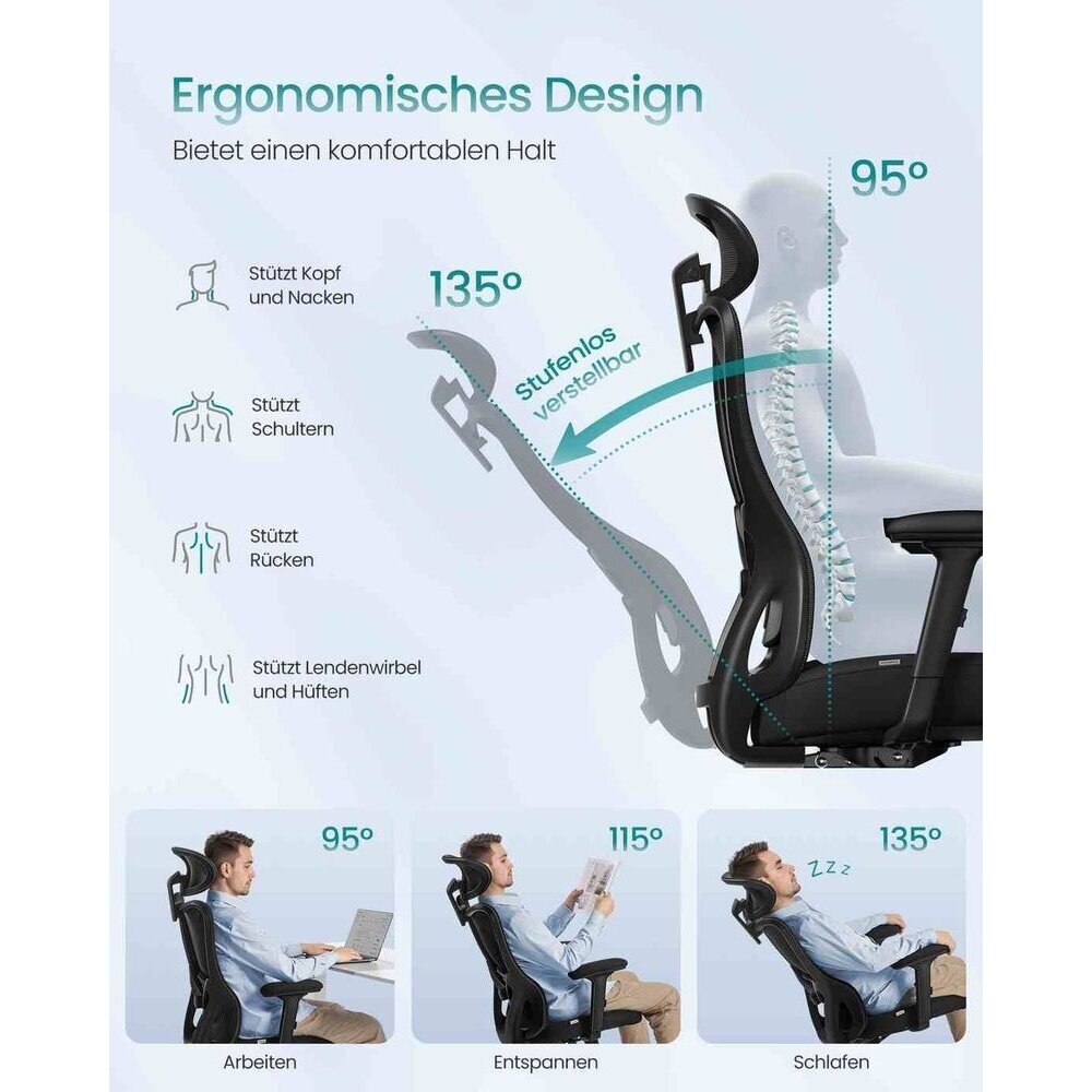Ergonominė biuro kėdė 2