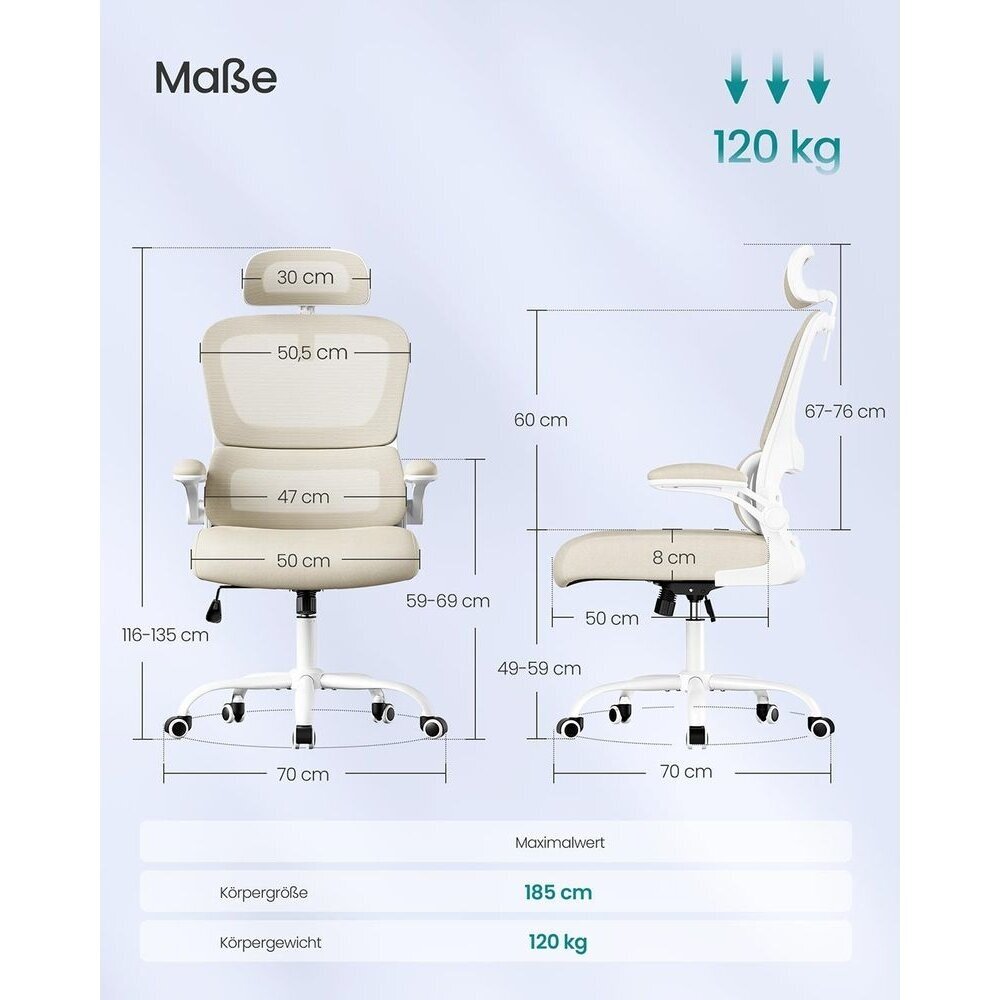 Ergonominė biuro kėdė 7 Ergonominė biuro kėdė 7