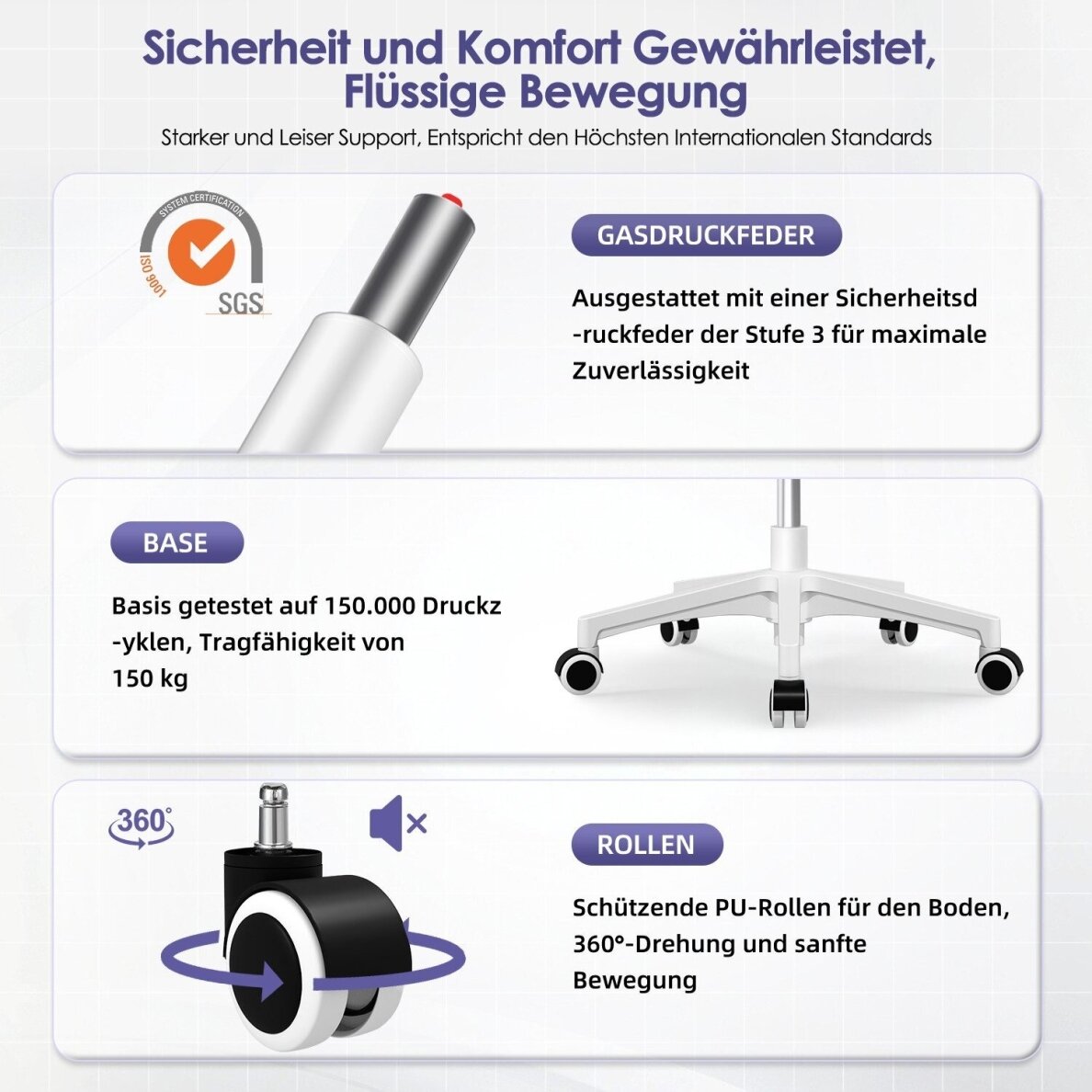 Ergonominė biuro kėdė 6