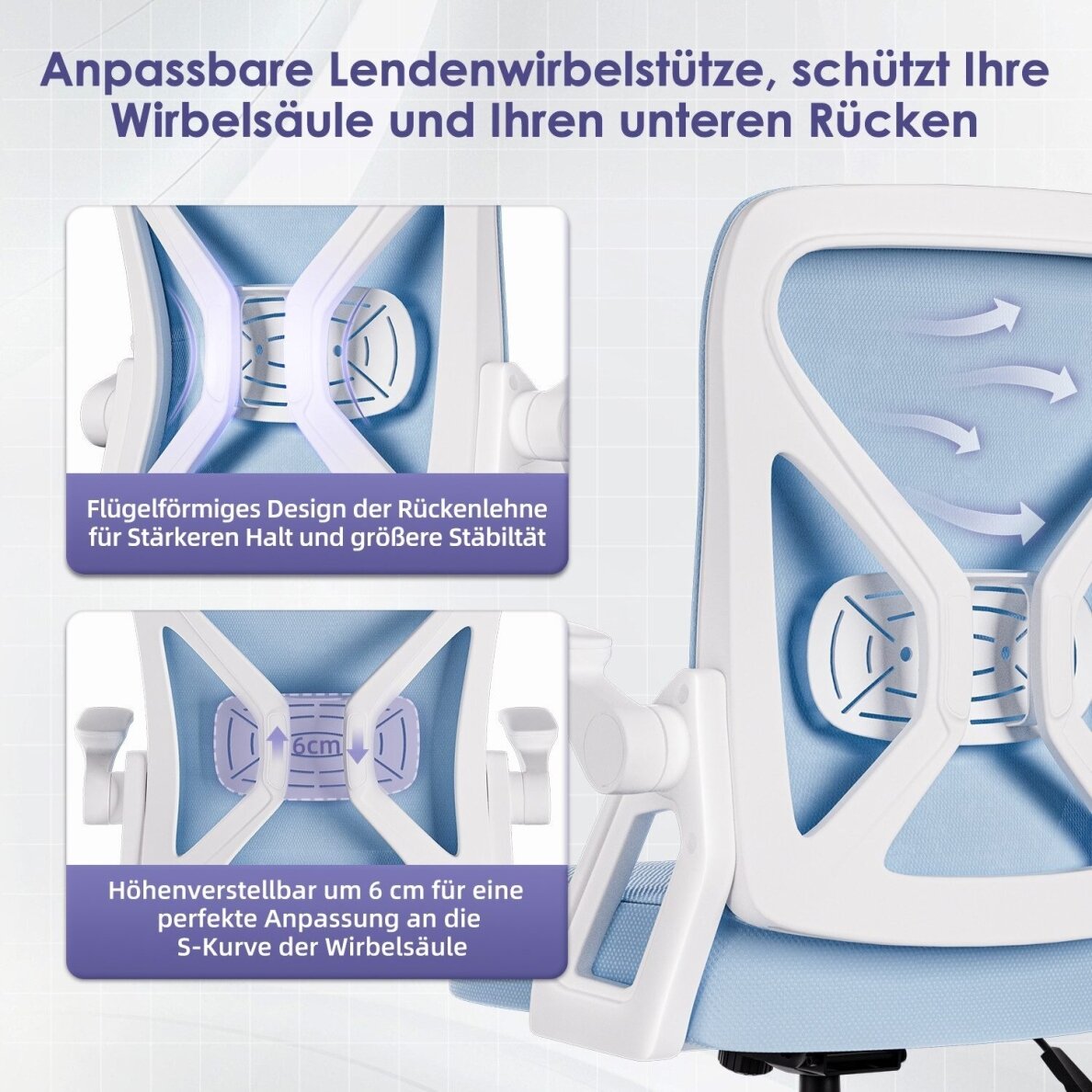 Ergonominė biuro kėdė 4