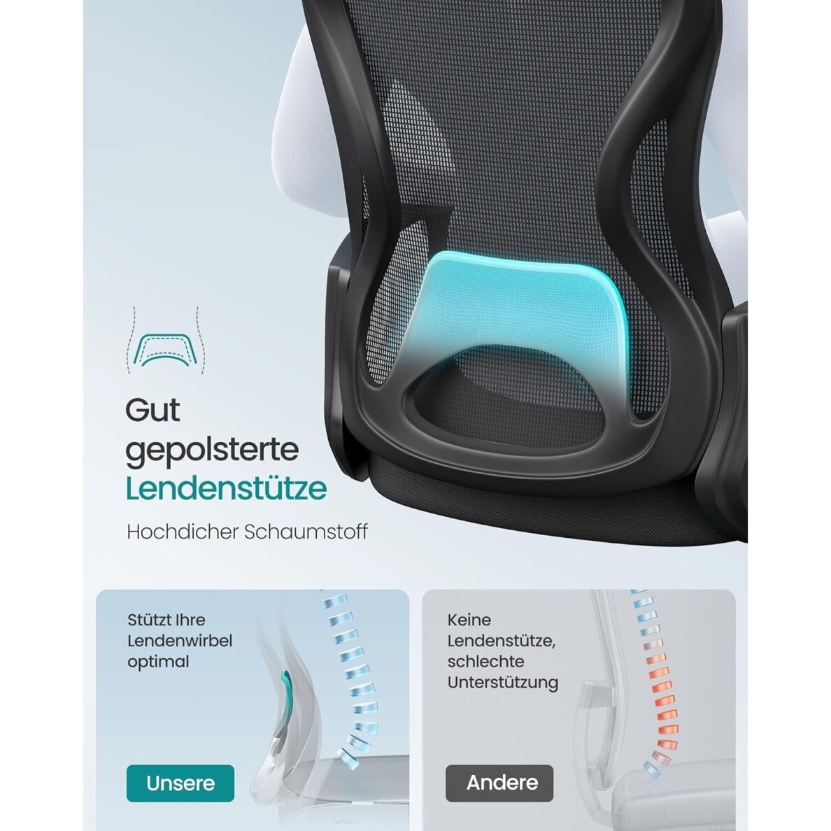 Ergonominė biuro kėdė 3