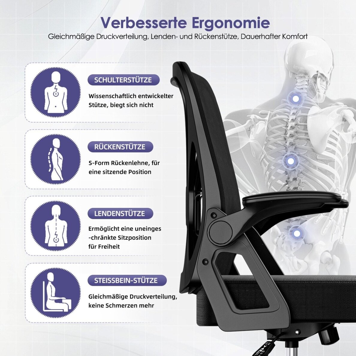 Ergonominė biuro kėdė 1