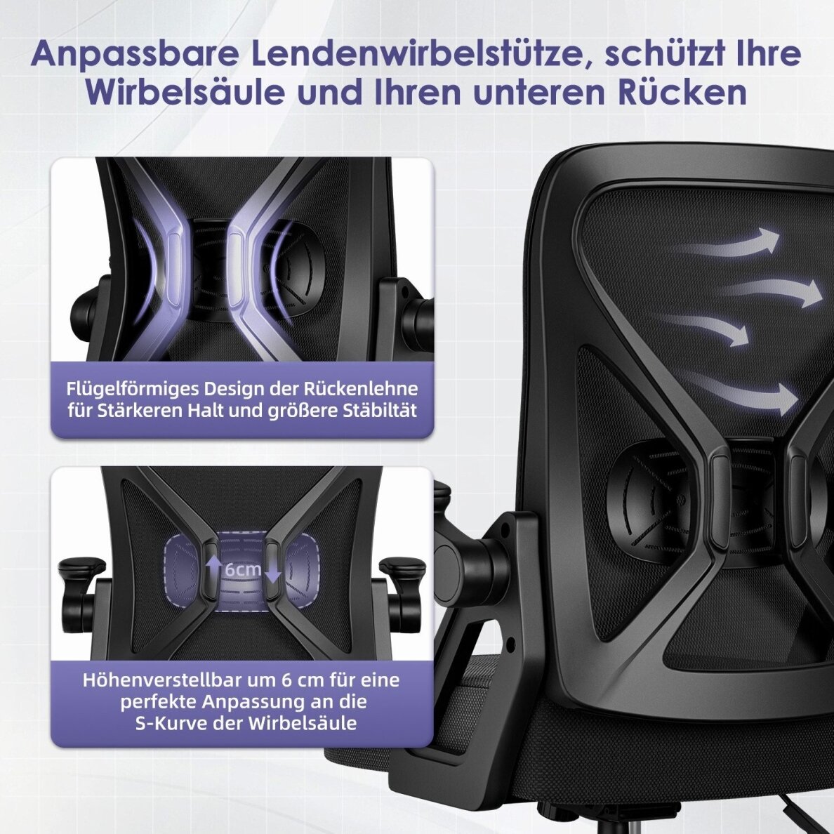 Ergonominė biuro kėdė 4