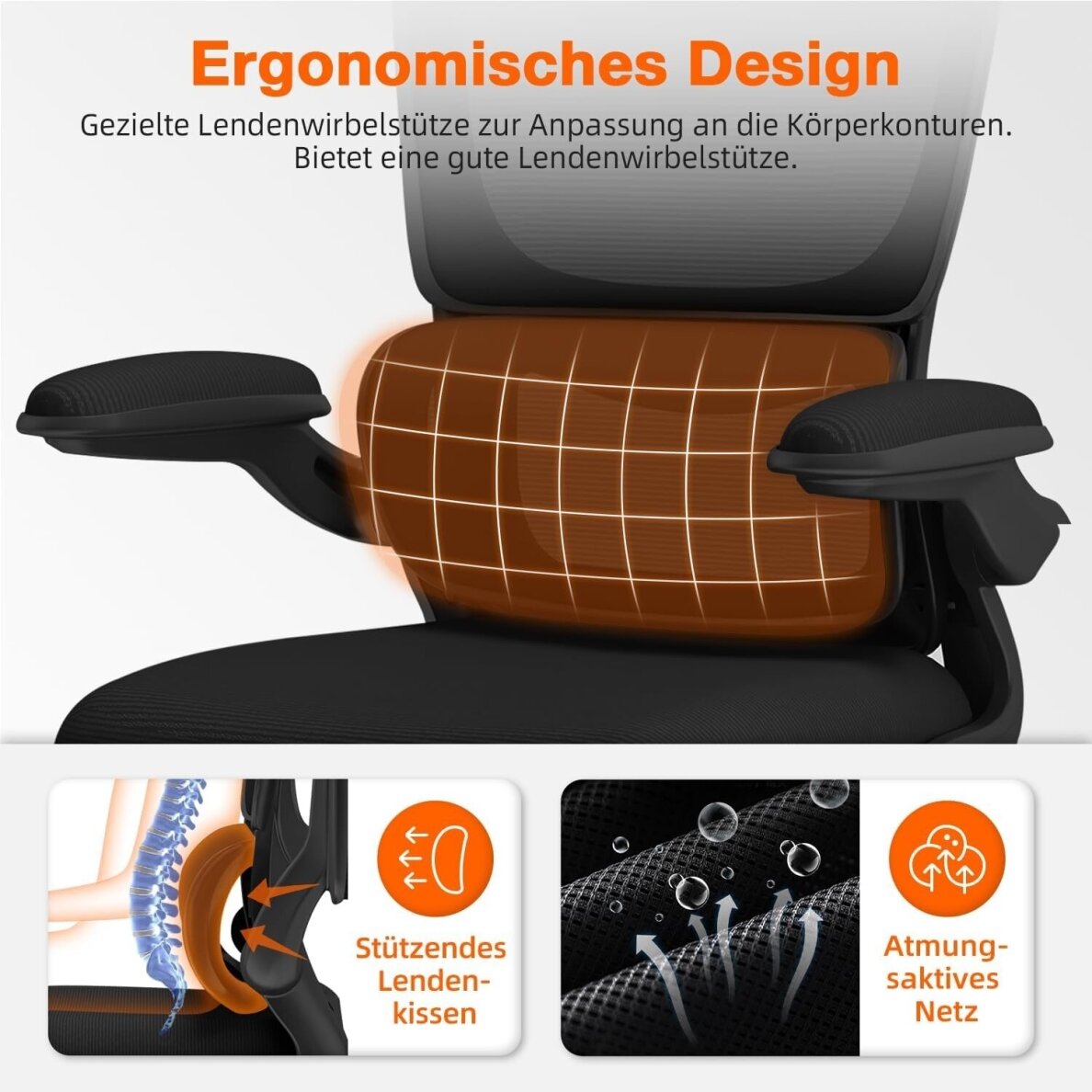 Ergonominė biuro kėdė 3 Ergonominė biuro kėdė 3
