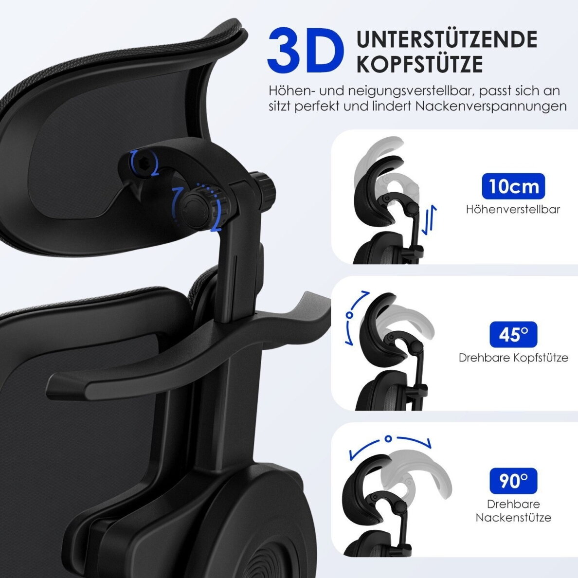 Ergonominė biuro kėdė 6