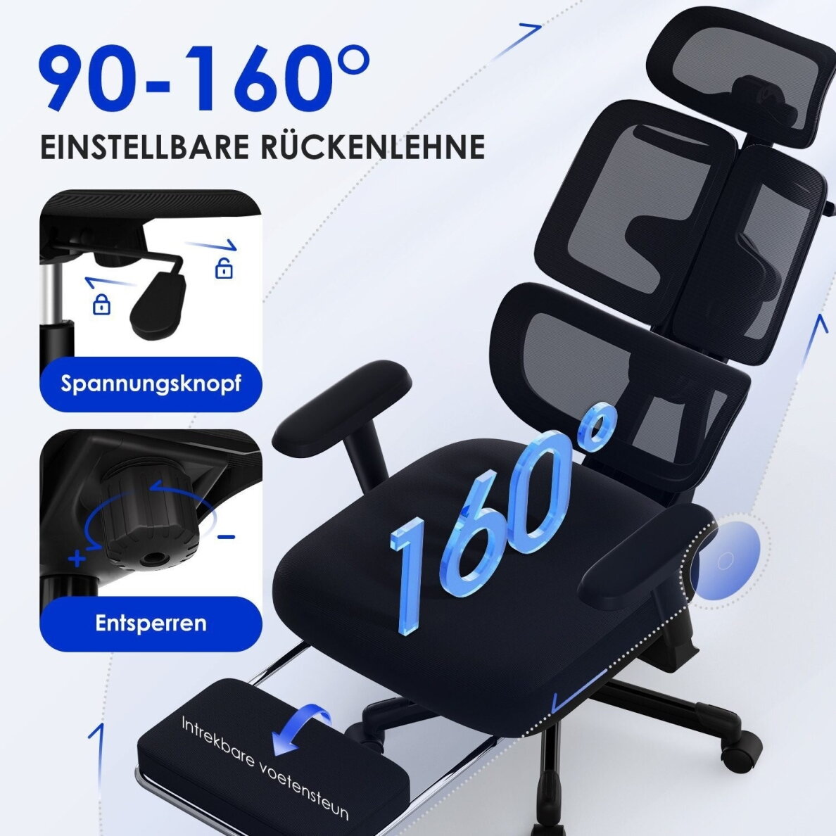 Ergonominė biuro kėdė 2